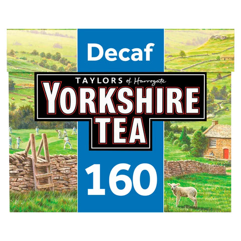 Taylors of Harrogate Decaf Yorkshire Tea 160 Tea Bags