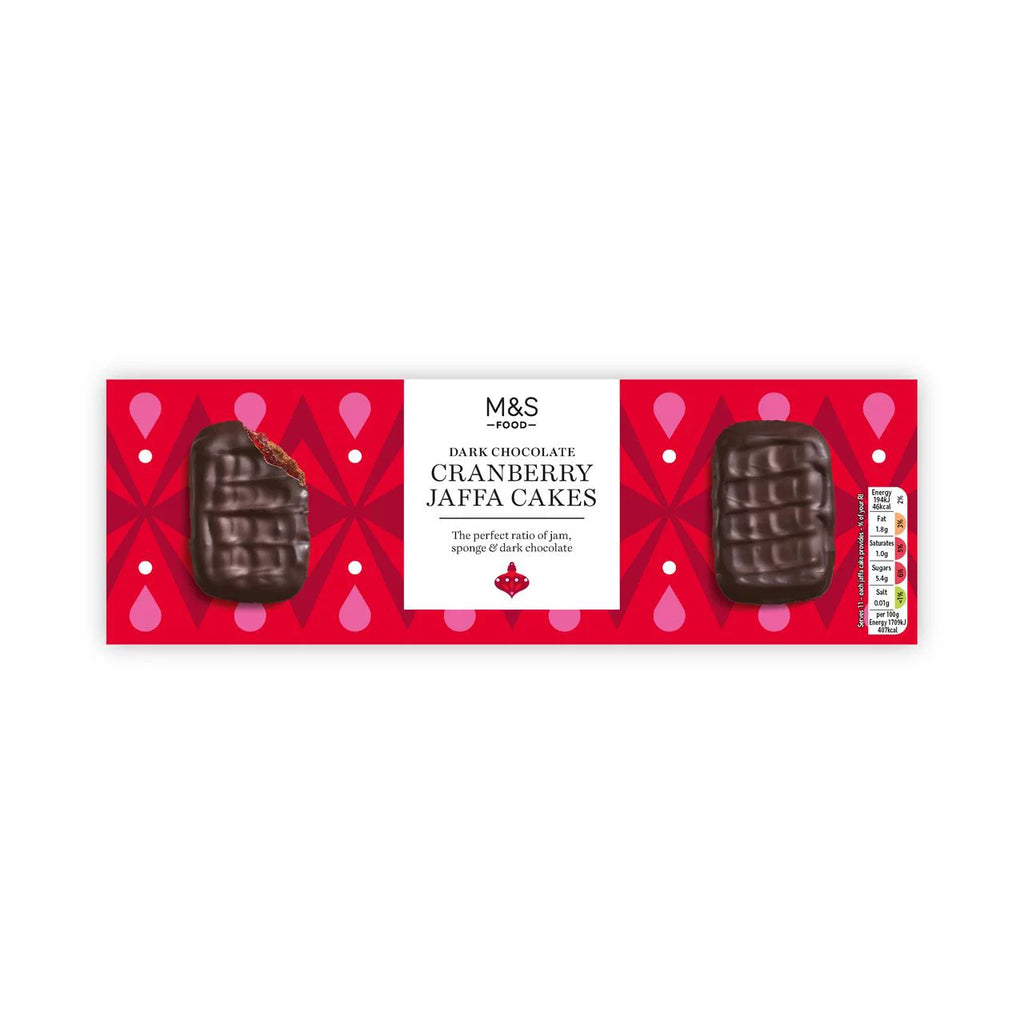 M&S Dark Chocolate Cranberry Jaffa Cakes 125g