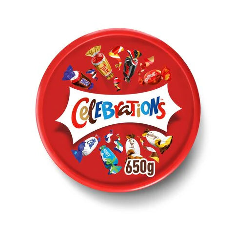 Christmas Celebrations tub 550g