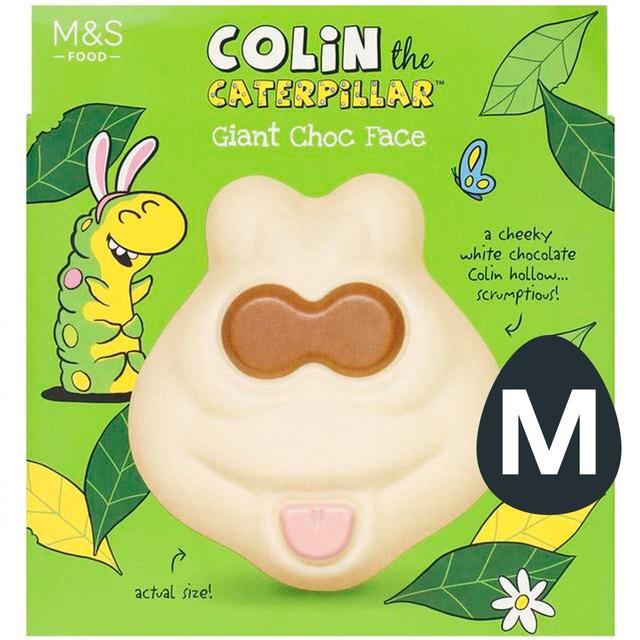 M&S Colin the Caterpillar Giant Choc Face 40g