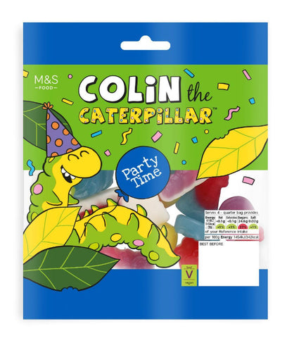 M&S Colin the Caterpillar Party Time 170g