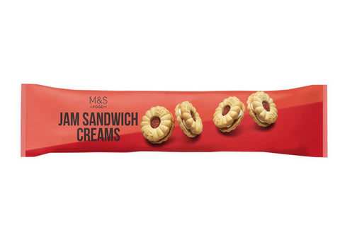 M&S Jam Sandwich Creams 155g