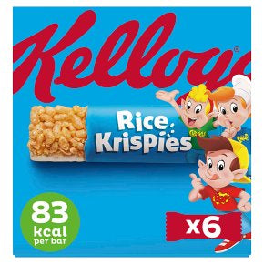 Kellogg's Rice Krispies Cereal Bars 6x20g