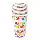 ASDA Happy Birthday Paper Party Cups 10pk
