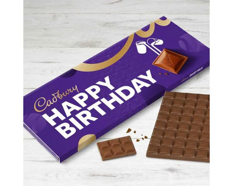 Cadbury Dairy Milk Chocolate Happy Birthday Bar