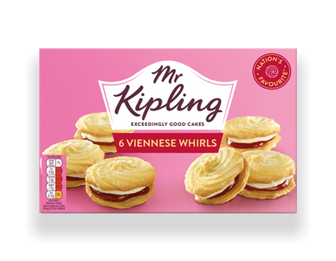 Mr Kipling Viennese Whirls  6pk