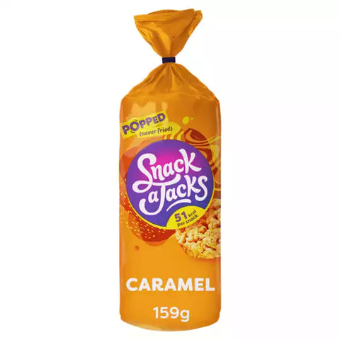 Snack a Jack Caramel Flavour Jumbo Rice Cakes