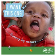 Heinz by Nature Fruit Medley Custard baby food  6+ months   4x100g