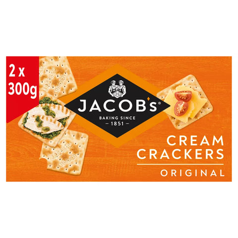 Jacob's Original Cream Crackers x2 pack