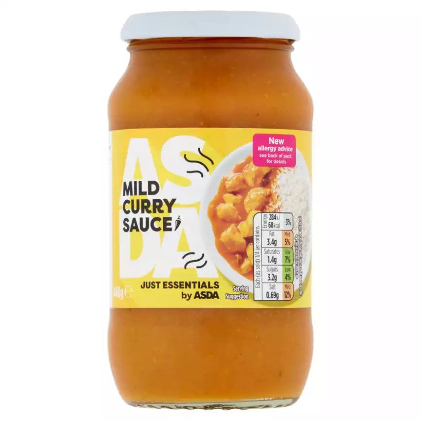 ASDA Essentials Mild Curry Sauce 440g