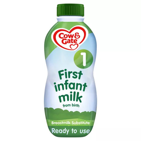 Cow & Gate 1 First Baby Milk Formula Liquid from birth