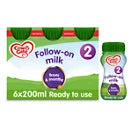 Cow & Gate 2 Follow on Baby Milk Formula Liquid  6-12 months  x6 pack