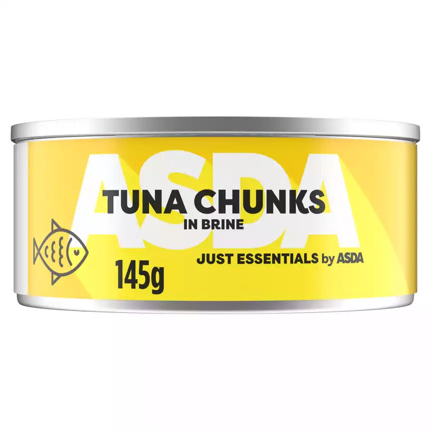 ASDA Essentials Tuna Chunks in brine  145g