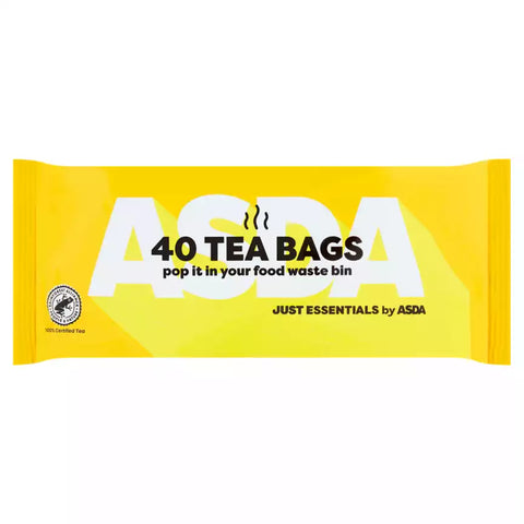 ASDA Essentials 40 Tea Bags 100g