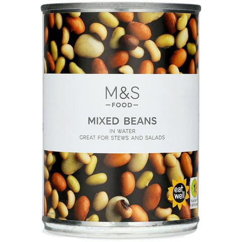 M&S Mixed Beans in Water 400g