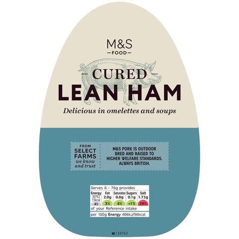 M&S Cured Lean Ham 200g