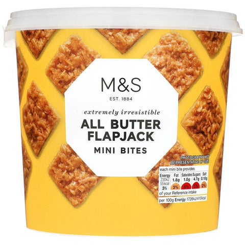 M&S All Butter Flapjacks Mini Bites 320g