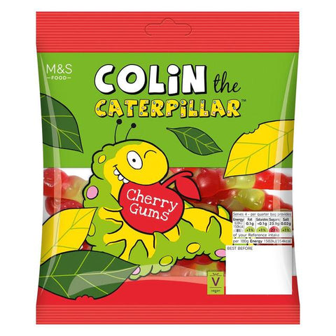 M&S Colin the Caterpillar Cherry gums 170g