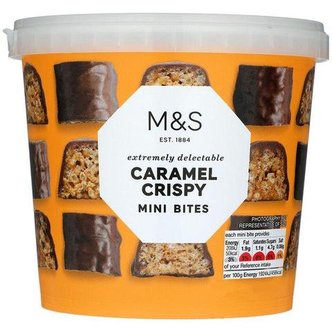 M&S Caramel Crispy Mini Bites 195g