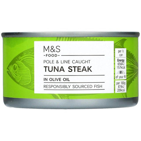M&S Tuna Steak in Olive Oil 200g