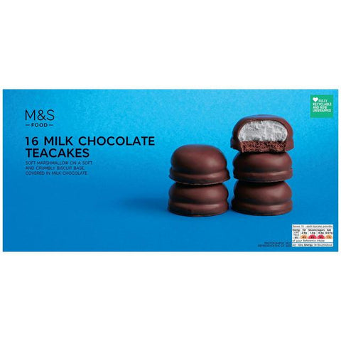 M&S Milk Chocolate Teacakes 240g