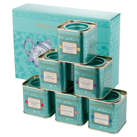 Fortnum & Mason Six Mini Fortnum's Famous Tea Tins 6x25g