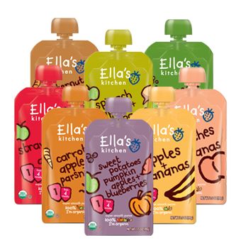 Ellas Kitchen Pouches 4+ month X5 pouches