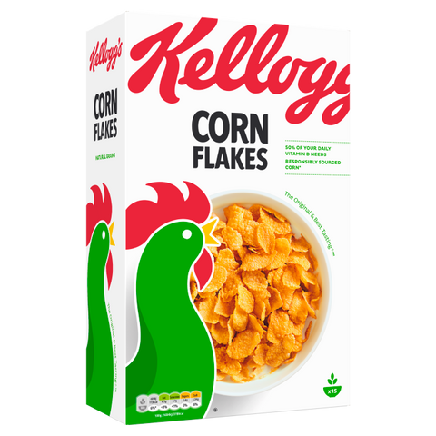Kellogg's Corn Flakes Breakfast Cereal 450g