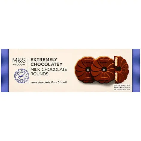 M&S Extremely Chocolatey Milk Rounds