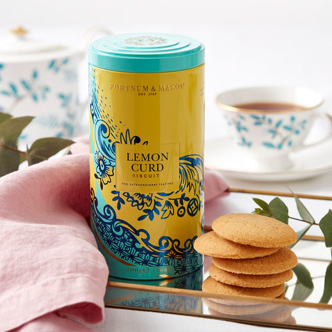 Fortnum & Mason Piccadilly Lemon Curd Biscuit Tin 200g