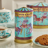Fortnum & Mason Musical Merry Go Round Biscuit Selection Tin 500g