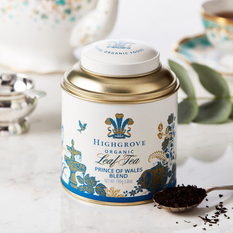 Fortnum & Mason Highgrove Organic Prince of Wales Blend Tea, Loose Leaf Caddy