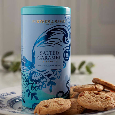 Fortnum & Mason Piccadilly Salted Caramel Biscuit Tin 200g