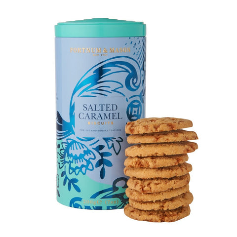 Fortnum & Mason Piccadilly Salted Caramel Biscuit Tin 200g